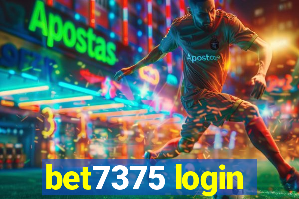 bet7375 login